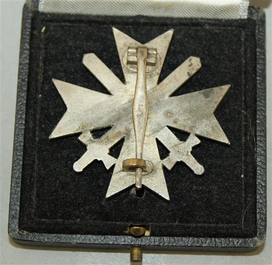A German Third Reich 1939 iron cross,